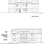 Elevation plan for barn conversion