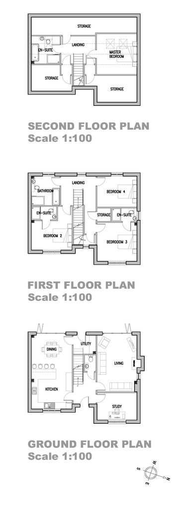 Floor plan for rural house conversion