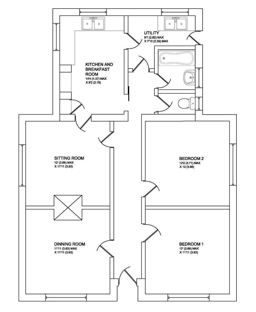 Floor-plan for house