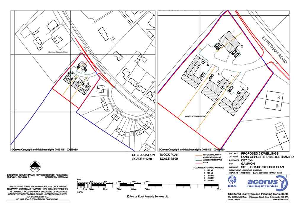 Planning Permission for small residential development - design drawings
